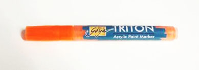 Triton Acrylic Paint Marker 1-4 mm - Fluoresc. Orange